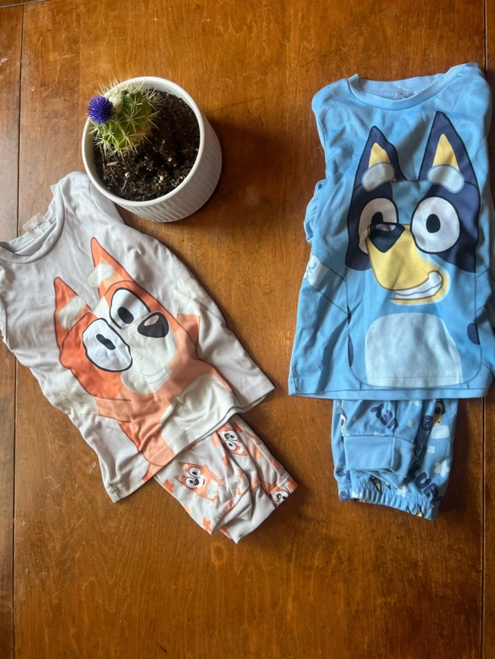 Bluey Pajama Bundle Size 6 Kids Sleepwear 2 Sets Bingo Bluey PJ Set